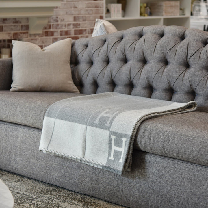 Luxurious Cotton Sofa Throw 140 x 170 cm in Four Colours | Cotton Sofa Throw for Cosy Rooms | Cotton Blankets
