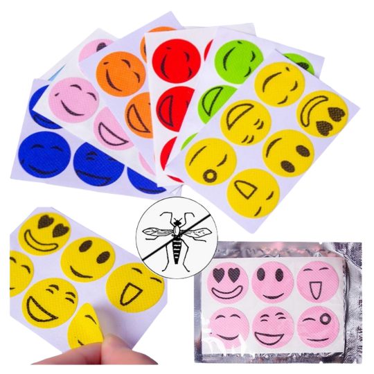 Peel and Stick Mosquito Repellent Patches Pack of 60 | Spray-Free Bug Protection Outdoors | Outdoor Essentials