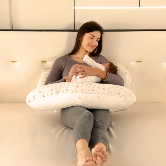U-Shaped Full Body Pregnancy Pillow with Removable Washable Cover | U-Shaped Support From Bump to Toes | Maternity Pillows