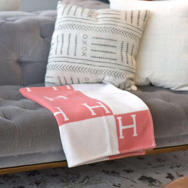 Luxurious Cotton Sofa Throw 140 x 170 cm in Four Colours | Cotton Sofa Throw for Cosy Rooms | Cotton Blankets