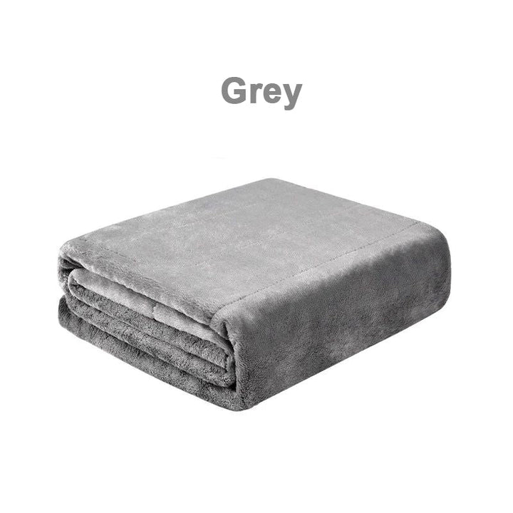 Double-Sided Flannel USB Heated Blanket for Home Car and Camping | USB Flannel Warmth Anywhere | Heated Blankets