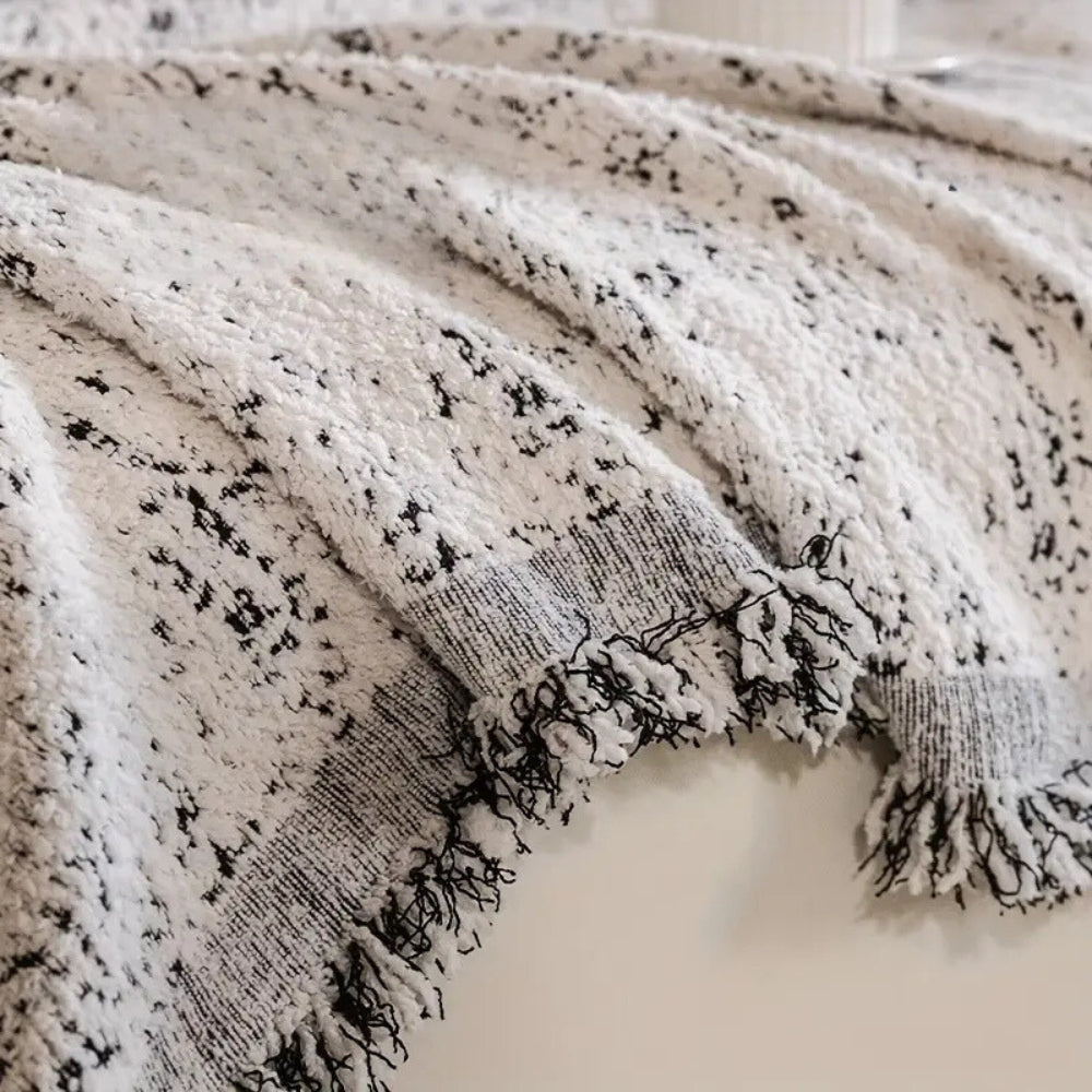 Reversible Nordic Speckle Sofa Cover, One-Piece Design for All Sofas | Reversible Nordic Speckle Style | Sofa Covers