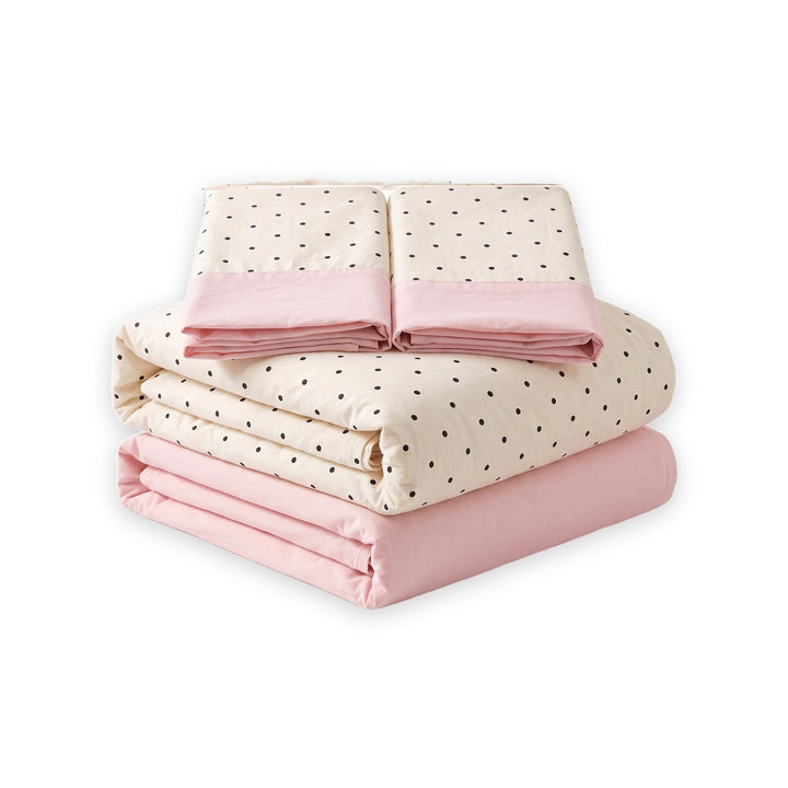 Soft Cloud Washed Cotton Bedding Set with Duvet Cover, Sheet and Pillowcases | Pre-Washed Softness from Night One | Bedding Sets
