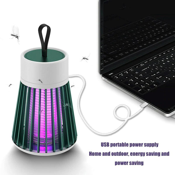 Quiet Electric Mosquito Lamp for Indoor Use with Portable Hanging Design | Quiet Lamp That Traps Mosquitoes | Insect Traps
