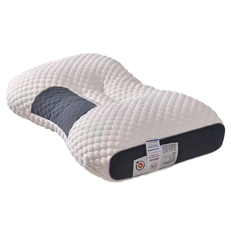 Soft Microfibre Pillow for Back and Side Sleepers, Machine Washable | Soft, Wrap-Around Neck Support | Bed Pillows