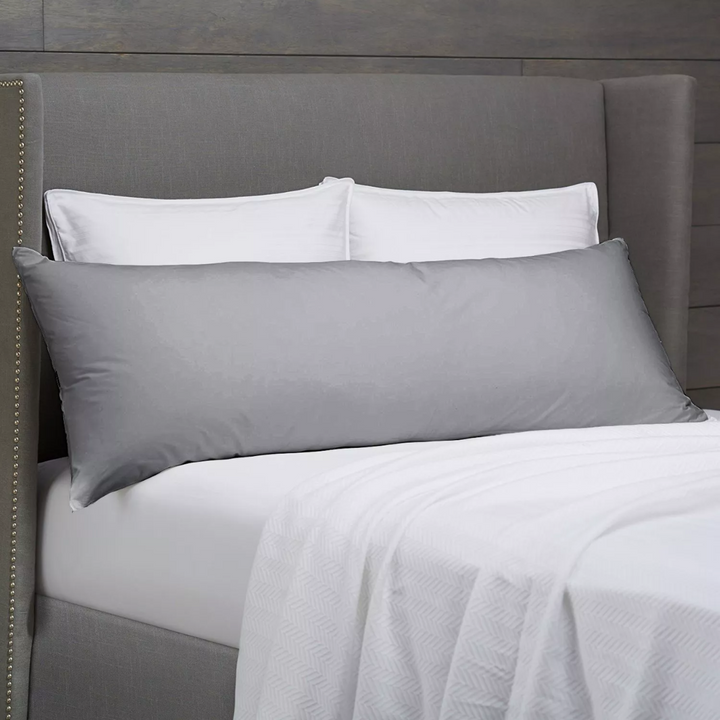 Full Body Support Pillow with Optional Pillowcase in Five Colours | Long-Lasting Full Body Support | Body Pillows