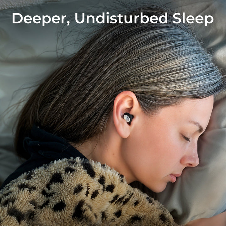 Noise Snoring Cancellation Plugs in Two-Tone Colours | Quiet Nights, Easy Wear | Sleep Earplugs