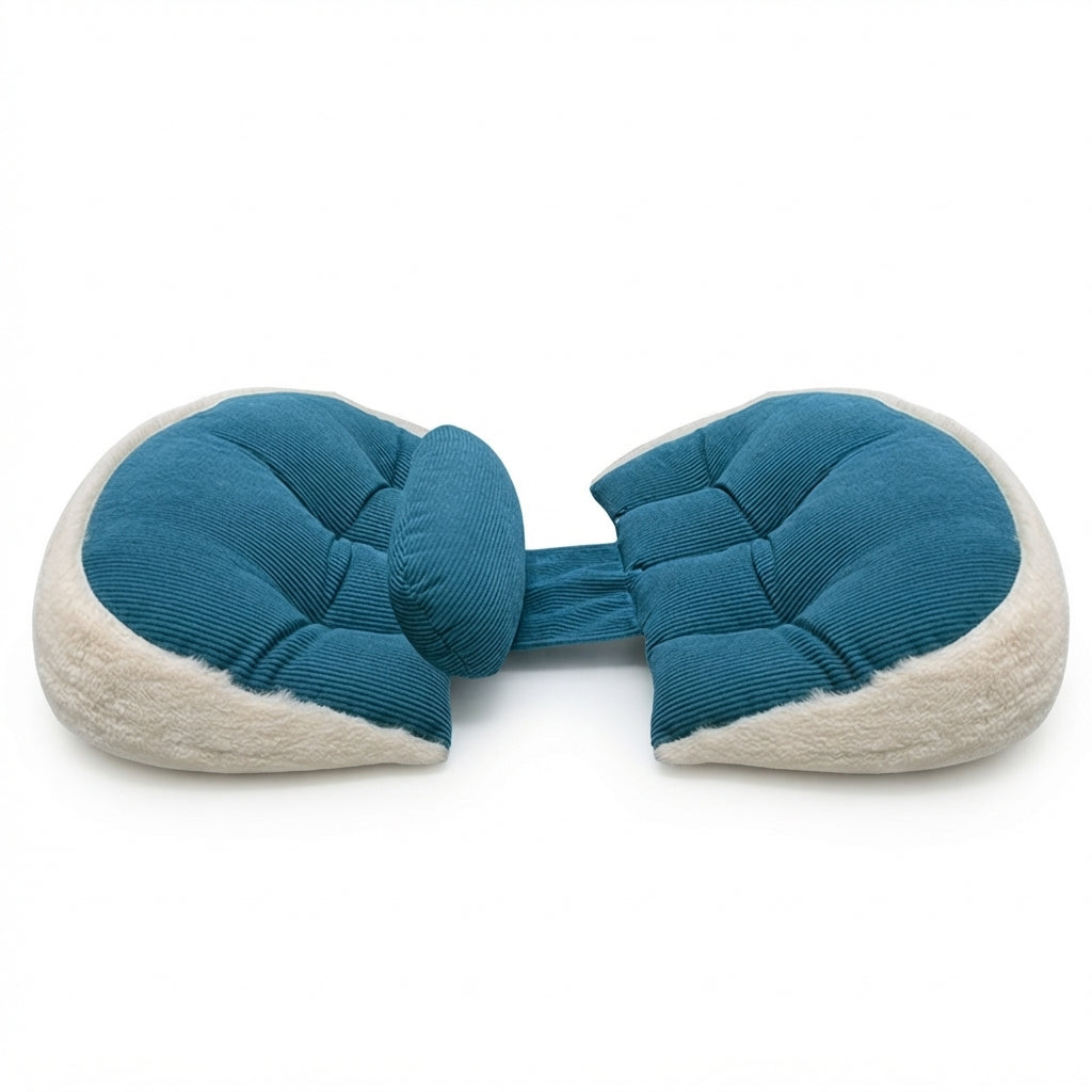 Adjustable Memory Foam Pregnancy Pillow with Cooling Washable Cover