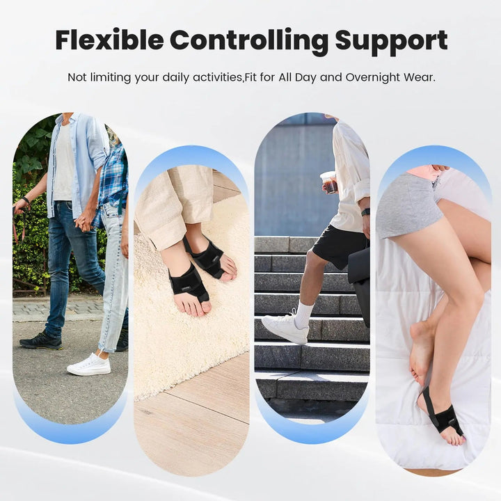 Bunion Support Toe Straightener Sleeve with Breathable Splint, Left and Right | Comfortable Big Toe Support | Foot Supports