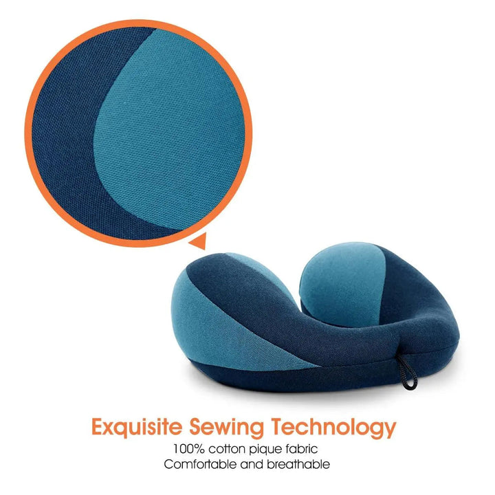 Kids Chin Support Travel Neck Pillow, Plush U-Shaped | Heads Up on Family Trips | Travel Pillows