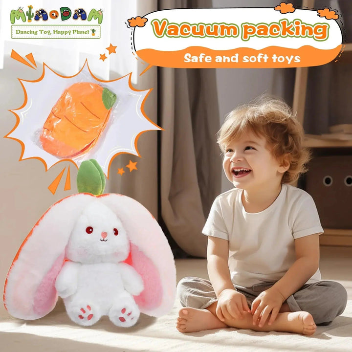 Luminous Bunny Plush Music Doll with Soft Motion Lights, 12 Inch | Glowing Musical Bunny for Bedtime | Plush Toys