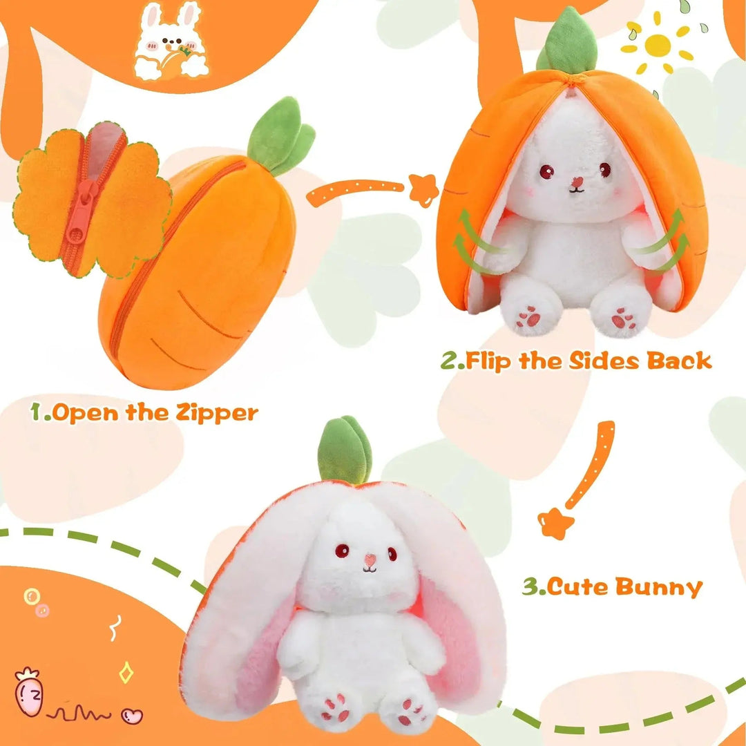 Luminous Bunny Plush Music Doll with Soft Motion Lights, 12 Inch | Glowing Musical Bunny for Bedtime | Plush Toys
