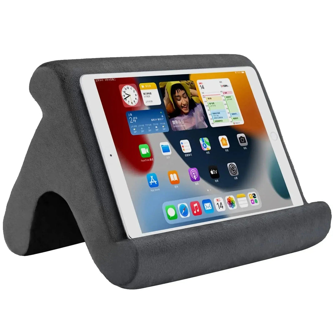 Multi-Angle Tablet Cushion for Reading and Watching in Bed | Prop Your Tablet at the Right Angle | Reading Pillows