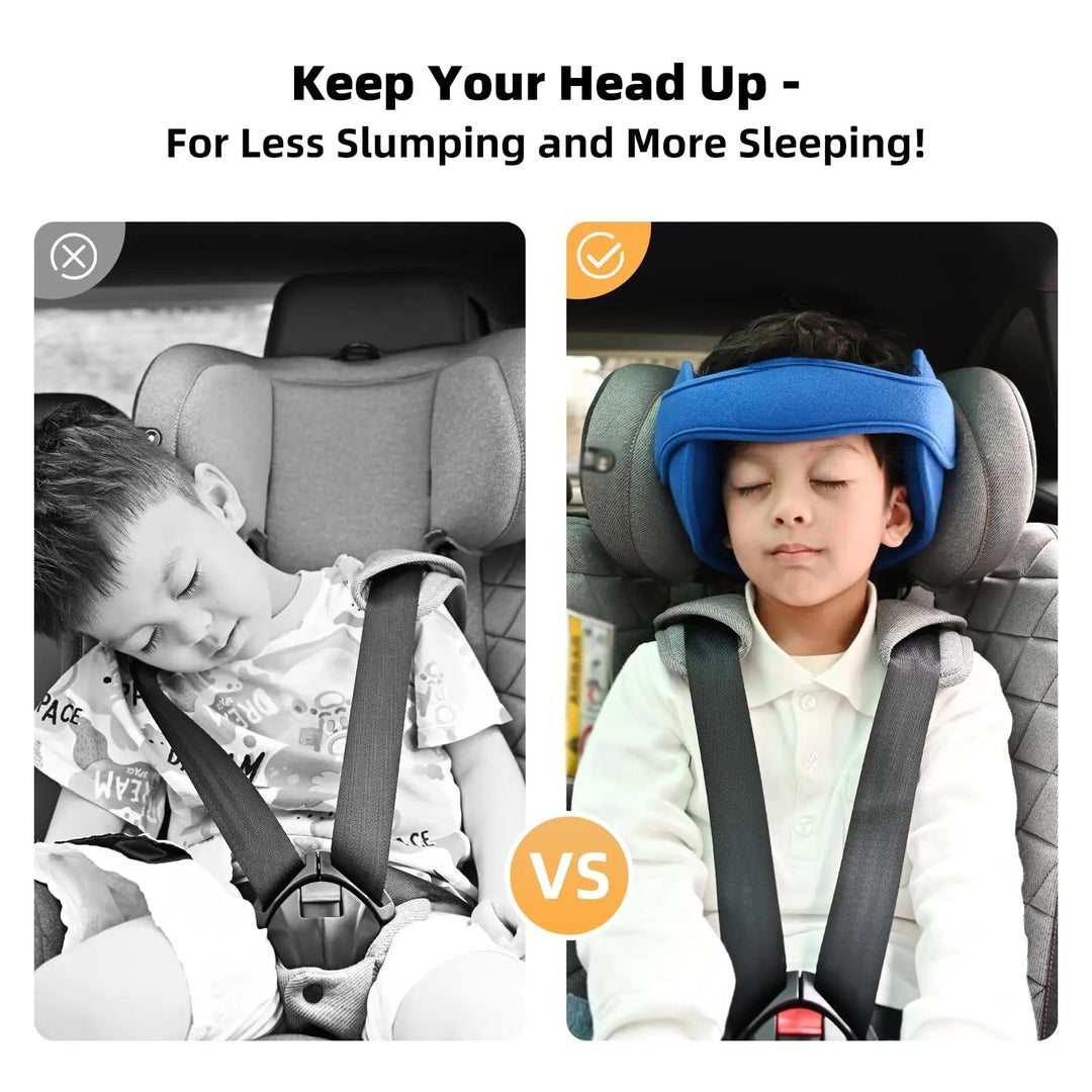 Child Travel Sleep Support Belt for Car Seats with Adjustable Straps | Steadier Naps on the Road | Travel Accessories