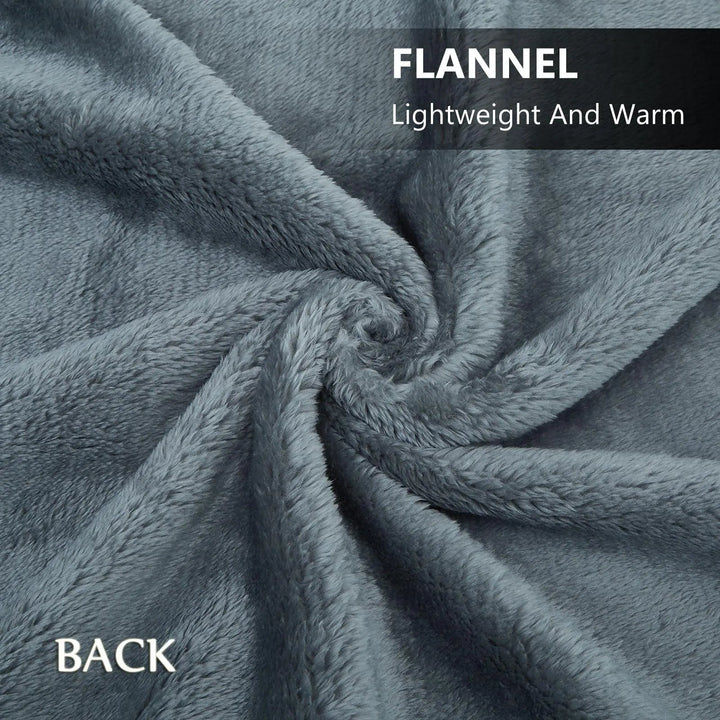 Wearable Flannel Fleece Plaid Blanket with Snap Closure, Poncho or Cape Style | Wear It or Throw It Blanket | Wearable Blankets