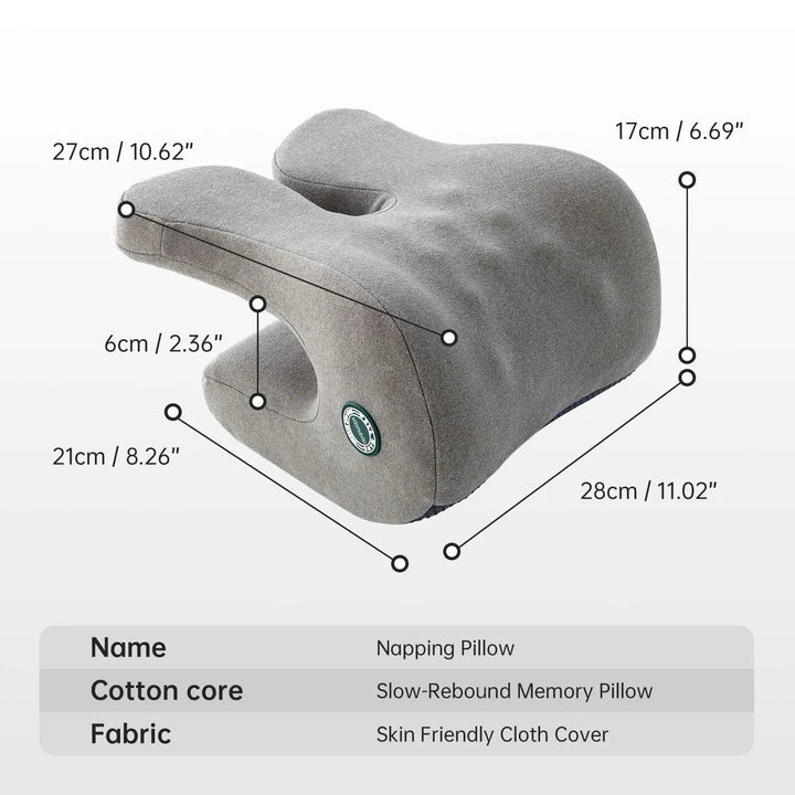 Memory Foam Chair Headrest Pillow with Adjustable Strap | Head Rest for Long Sessions | Headrest Pillows