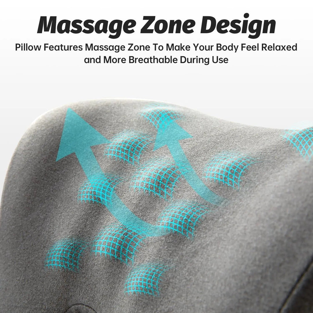 Ergonomic Memory Foam Headrest Pillow for Reading and Rest | Headrest for Not-Quite-Sleep | Reading Pillows