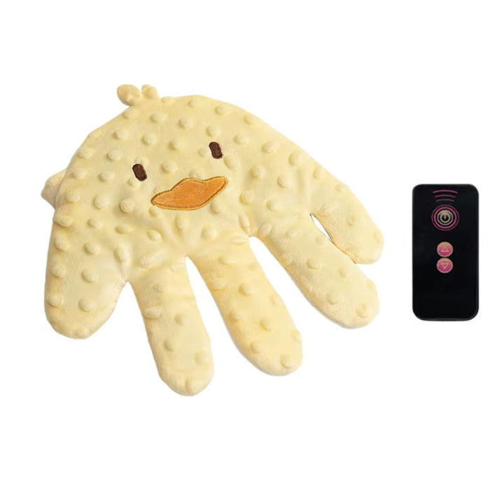 Soothing Patting Hand Plush for Babies with Remote and 3 Modes | Gentle Pats That Calm Little Ones | Baby Sleep Aids