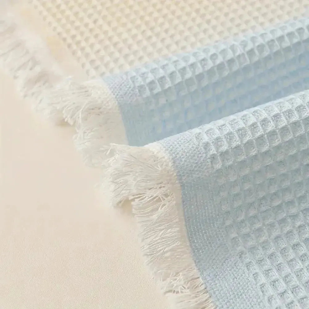 Rainbow Waffle Texture Elastic Sofa Cover in Three Sizes | Stretchy Rainbow Waffle Cover | Sofa Covers