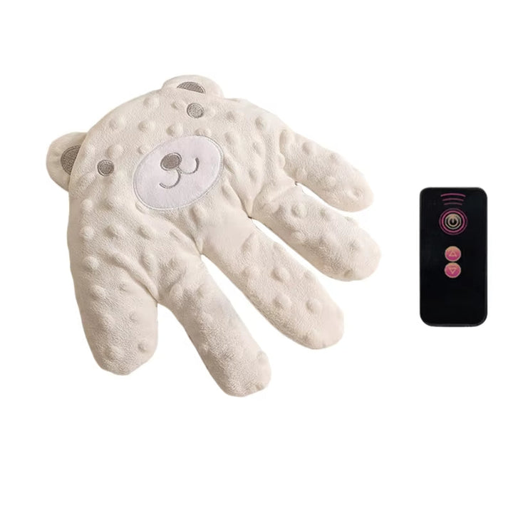 Soothing Patting Hand Plush for Babies with Remote and 3 Modes | Gentle Pats That Calm Little Ones | Baby Sleep Aids