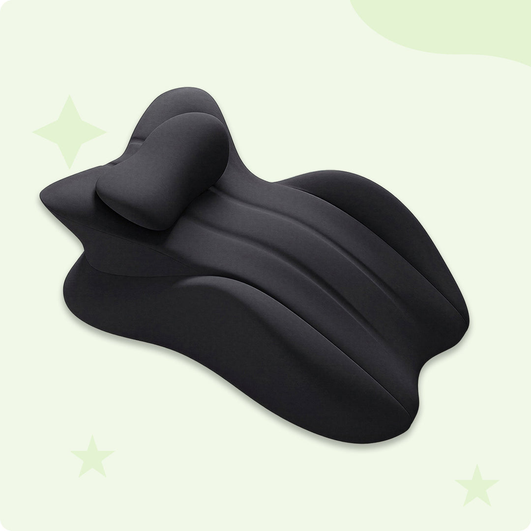 Inflatable Comfort Pillow for Every Position in Four Colours | Adjustable Support Anywhere | Inflatable Pillows