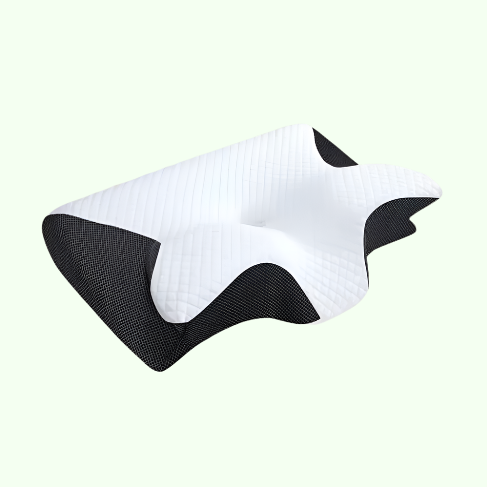 Butterfly Memory Foam Pillow with Armrests for Side and Back Sleepers | Armrests Give Shoulders a Rest | Bed Pillows