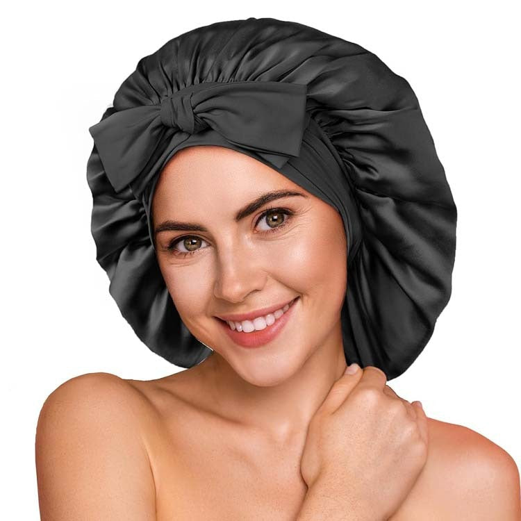 Satin Sleep Bonnet to Protect Hair Overnight with Adjustable Tie Band | Smoother Hair Every Morning | Hair Bonnets