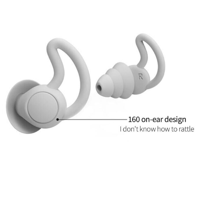 Soft Reusable Sleep Earplugs for Noise Reduction | Quieter Nights, Softer Fit | Sleep Earplugs