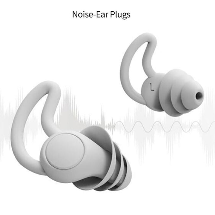 Soft Reusable Sleep Earplugs for Noise Reduction | Quieter Nights, Softer Fit | Sleep Earplugs