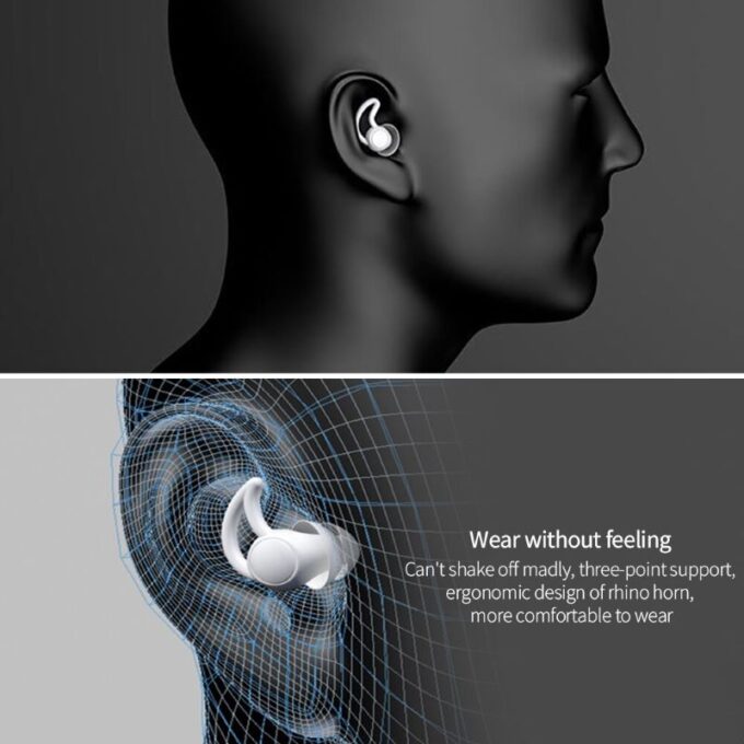 Soft Reusable Sleep Earplugs for Noise Reduction | Quieter Nights, Softer Fit | Sleep Earplugs