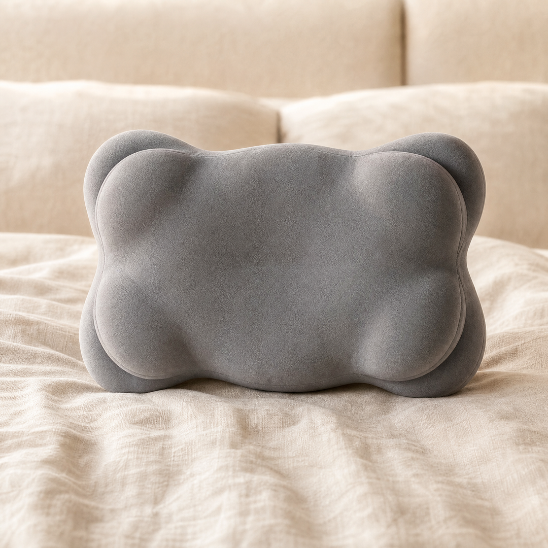 Butterfly Shape Cervical Memory Foam Pillow for Side and Back Sleepers | Not Too Flat, Not Too Firm | Bed Pillows