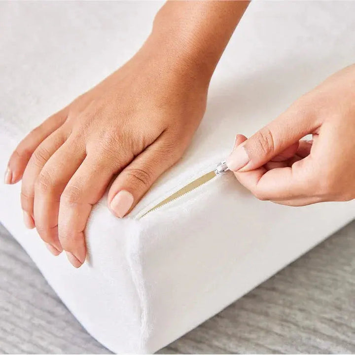 Contour Memory Foam Pillow with Dual Height Design | Two Heights, One Pillow | Bed Pillows