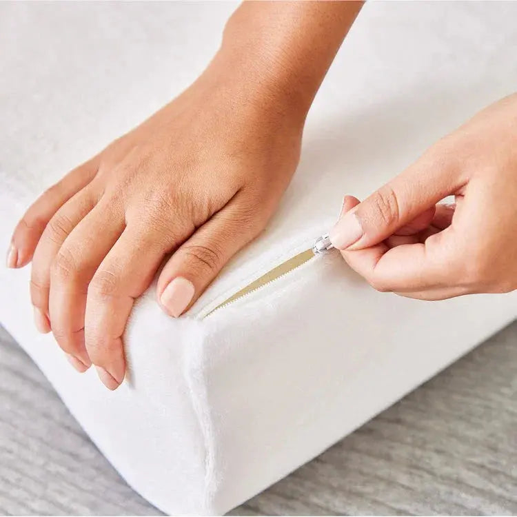 Dual-Height Contour Memory Foam Pillow for Side Sleepers | Two Heights, One Pillow | Bed Pillows