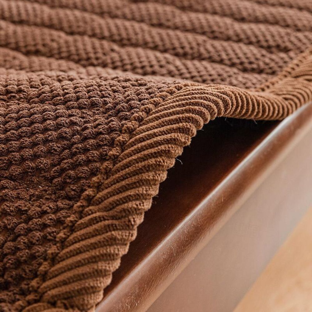 Corduroy Comfort Padded Sofa Seat Cover in Four Lengths | Padded Corduroy for Sofa Seats | Sofa Covers