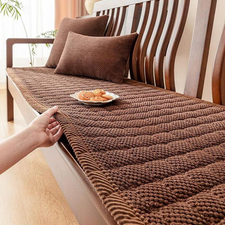 Corduroy Comfort Padded Sofa Seat Cover in Four Lengths | Padded Corduroy for Sofa Seats | Sofa Covers
