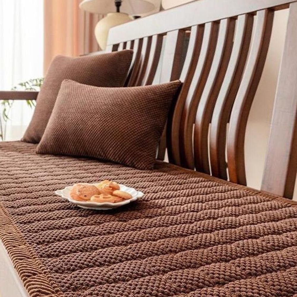Corduroy Comfort Padded Sofa Seat Cover in Four Lengths | Padded Corduroy for Sofa Seats | Sofa Covers
