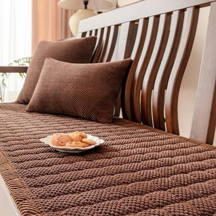 Corduroy Comfort Padded Sofa Seat Cover in Four Lengths | Padded Corduroy for Sofa Seats | Sofa Covers