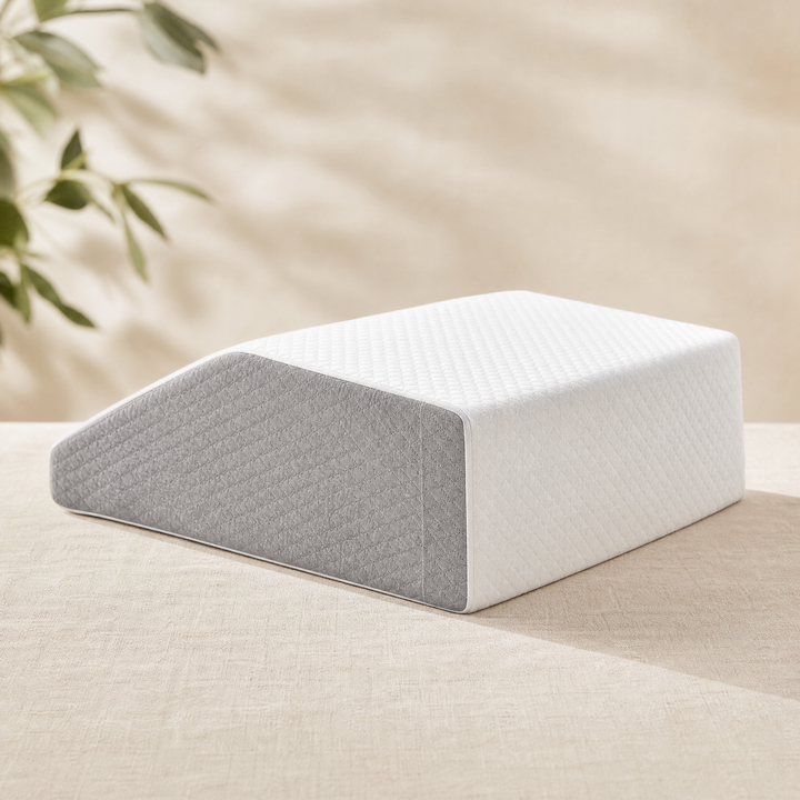 Memory Foam Leg Wedge Pillow with Gradual Incline for Rest and Recovery | Lift Tired Legs in Comfort | Wedge Pillows