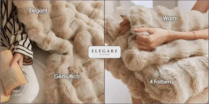 Fluffy Bubble Texture Winter Blanket for Sofa and Bed | Fluffy Bubble Texture Warmth | Throw Blankets