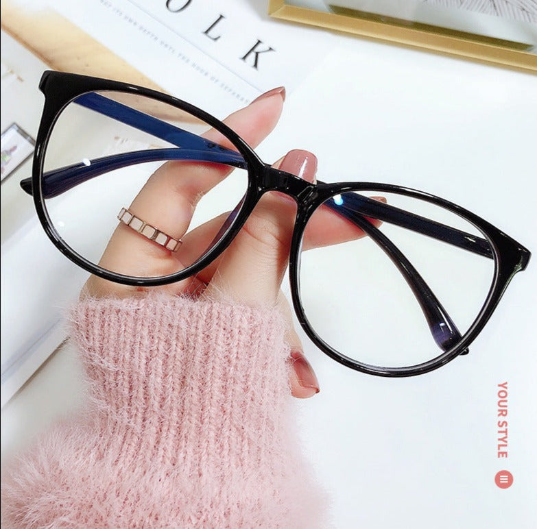 Anti-Glare Blue Light Blocking Glasses with UV Coating, Ultra-Light Frame | Clear-View Screen Glasses, Only 22.7 g | Blue Light Glasses