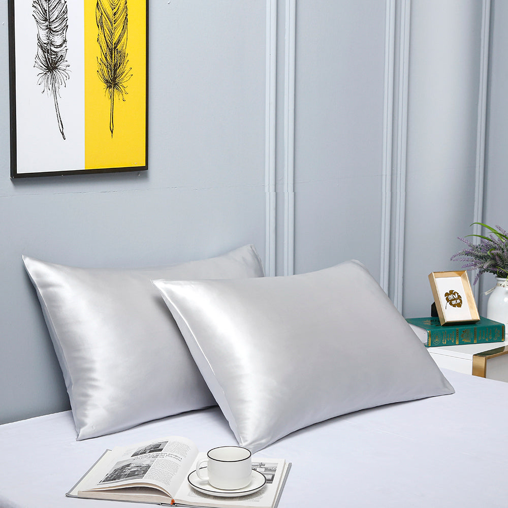 Premium Silk Pillowcase for Hair and Skin in King Size | Smooth Silk for Hair and Skin | Pillowcases