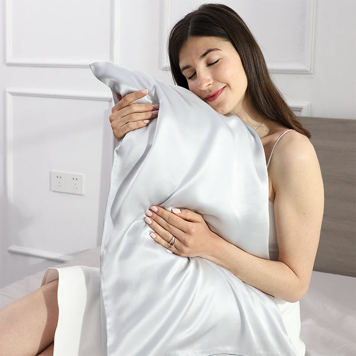 Premium Silk Pillowcase for Hair and Skin in King Size | Smooth Silk for Hair and Skin | Pillowcases