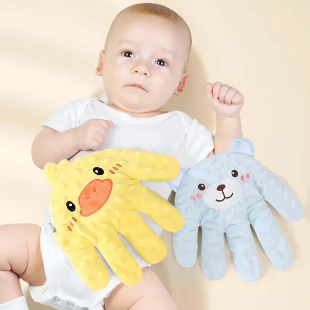 Soothing Patting Hand Plush for Babies with Remote and 3 Modes | Gentle Pats That Calm Little Ones | Baby Sleep Aids