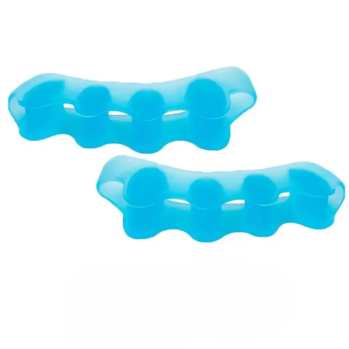 Soft Flexible Silicone Toe Spacer Set for Daily Comfort in Four Colours | Gentle Toe Separation | Foot Supports