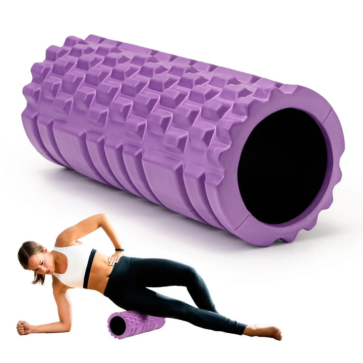 High Density EVA Foam Roller, 30x10cm, for Fitness, Yoga and Pilates | Firm Compact Recovery Roller | Foam Rollers