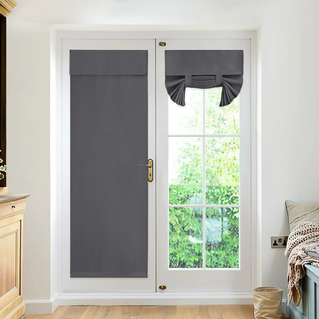 Thermal Blackout Curtain for Bedrooms and French Doors | Dark Rooms and Insulated Windows | Curtains