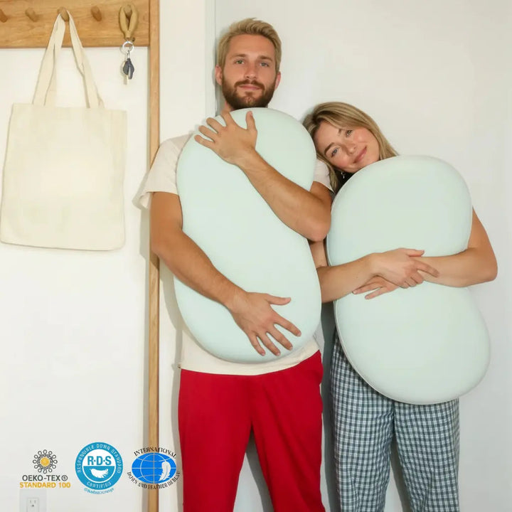 Ice Silky Memory Foam Pillow with Cooling Surface | Cool Support, Steady Shape | Bed Pillows