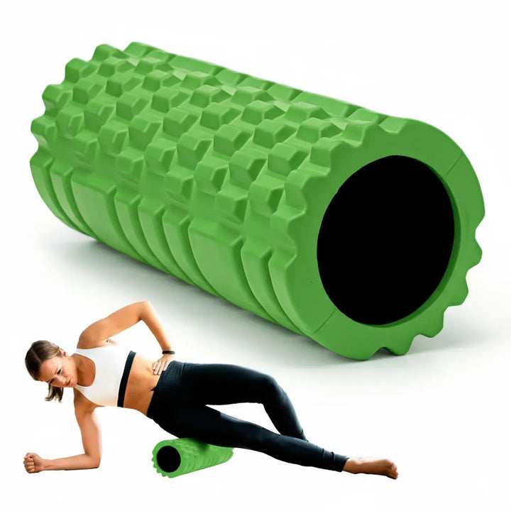 High Density EVA Foam Roller, 30x10cm, for Fitness, Yoga and Pilates | Firm Compact Recovery Roller | Foam Rollers