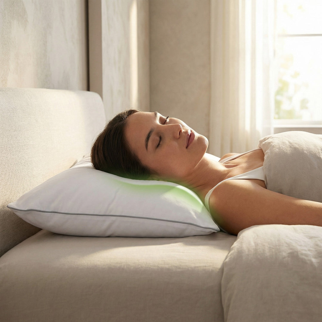Luxury Hotel Bed Pillow with Down Alternative and Goose Feather | Plush Hotel Comfort at Home | Bed Pillows