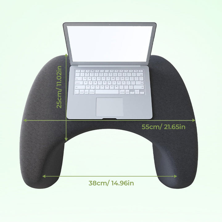 Reading and Lap Desk Pillow with Backrest for Work, Gaming and Crafts | Backrest and Lap Desk in One | Bed Pillows